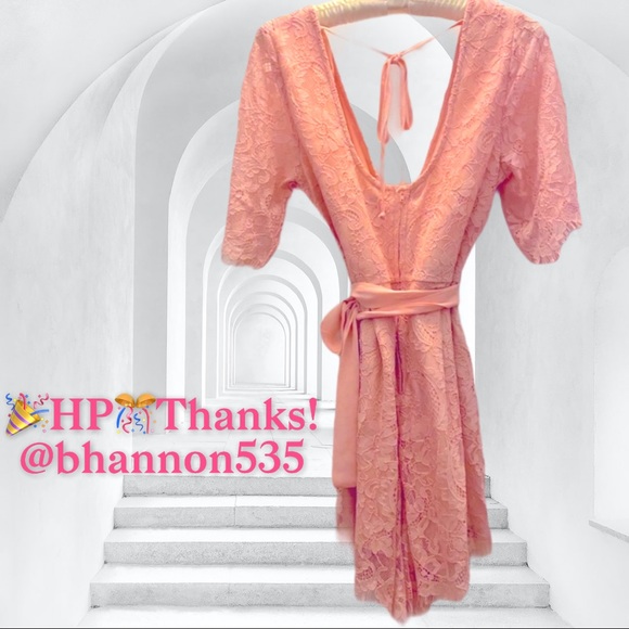 Trixxi Tops - 🎉HP🎊🌸Trixxi Pink Sexy Romper🌸